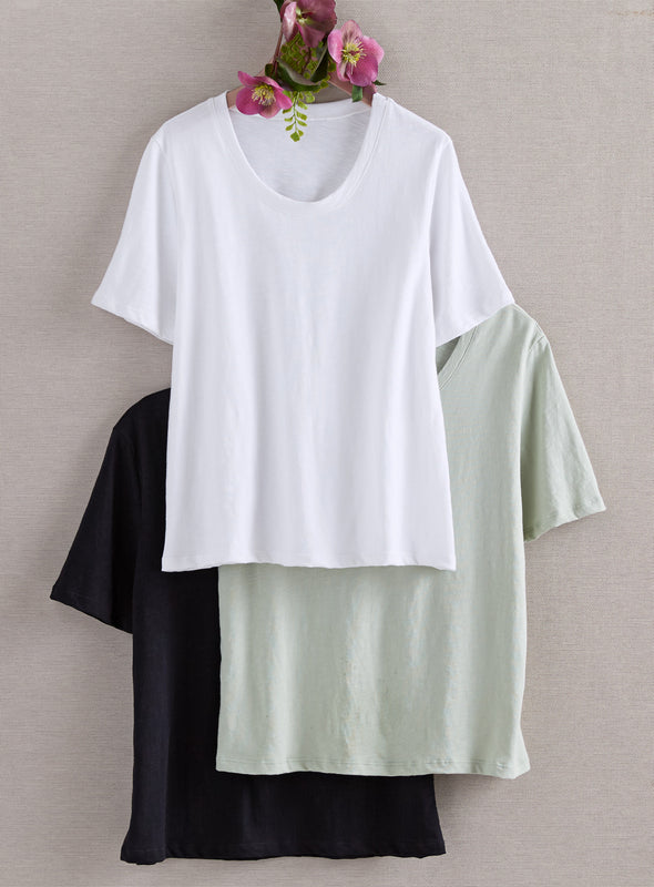 Just Right Cotton Tee
