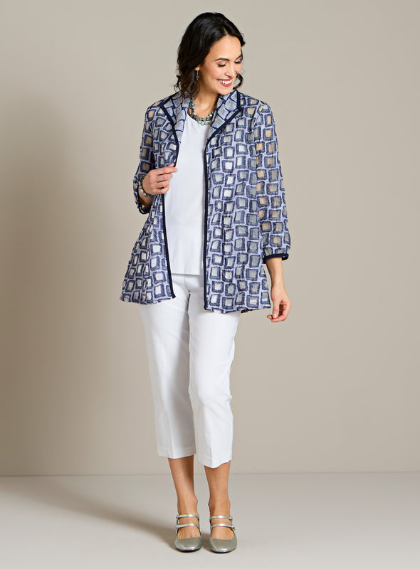 Windowpane Weave Outfit