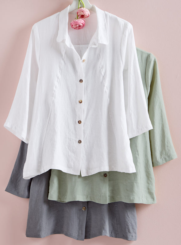 Essential US Linen Lapel Shirt