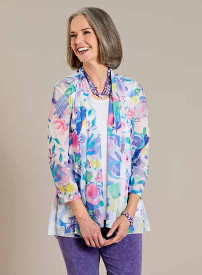 Anywear Mesh Topper - Pastel Promenade