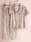 Jade Garden Short Sleeve Pajamas