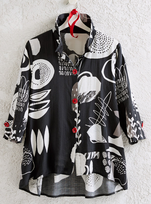 Ink and Instinct Shirt Jacket