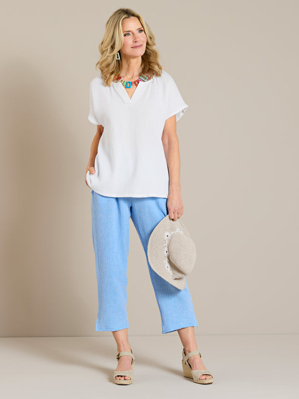 Geo Tagua Cotton Ripple Outfit