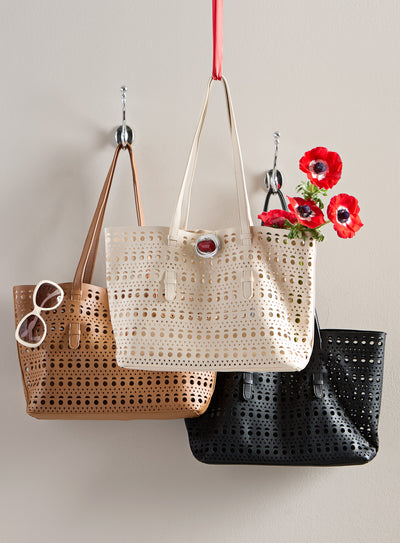 Laser Lattice Tote Bag