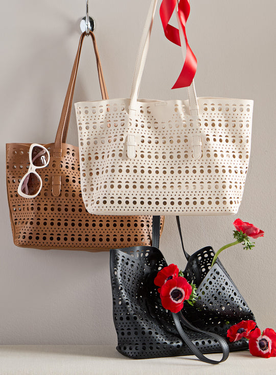Laser Lattice Tote Bag