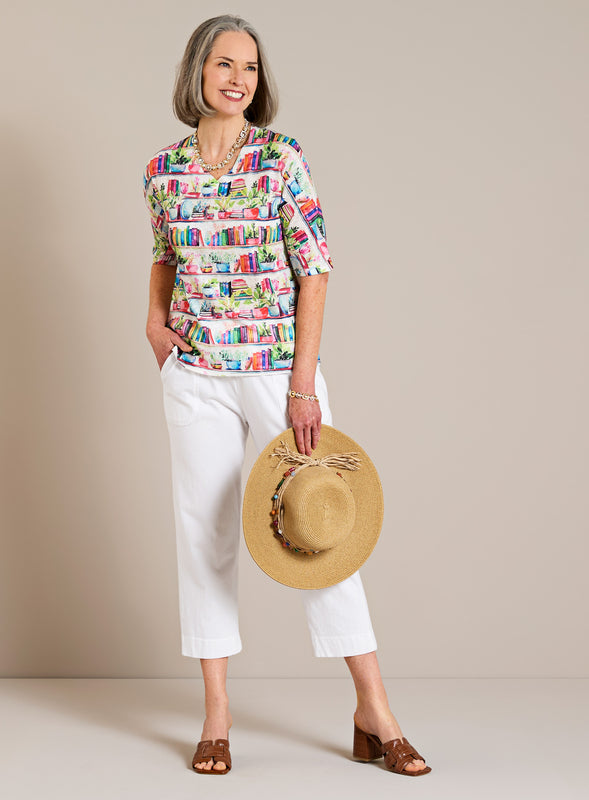 Reader's Retreat Capri Outfit