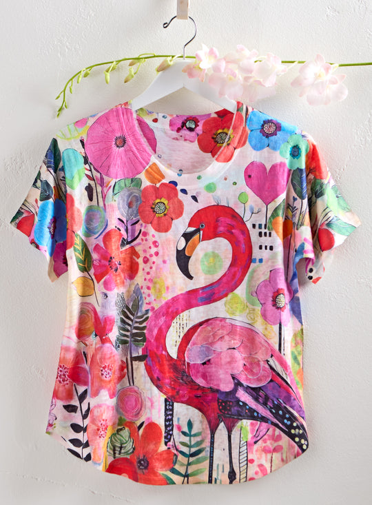 Flamingo Fiesta Tee
