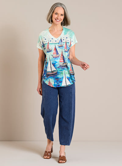 Patriotic Regatta Side Pocket Outfit