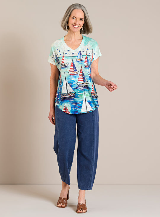 Patriotic Regatta Side Pocket Outfit