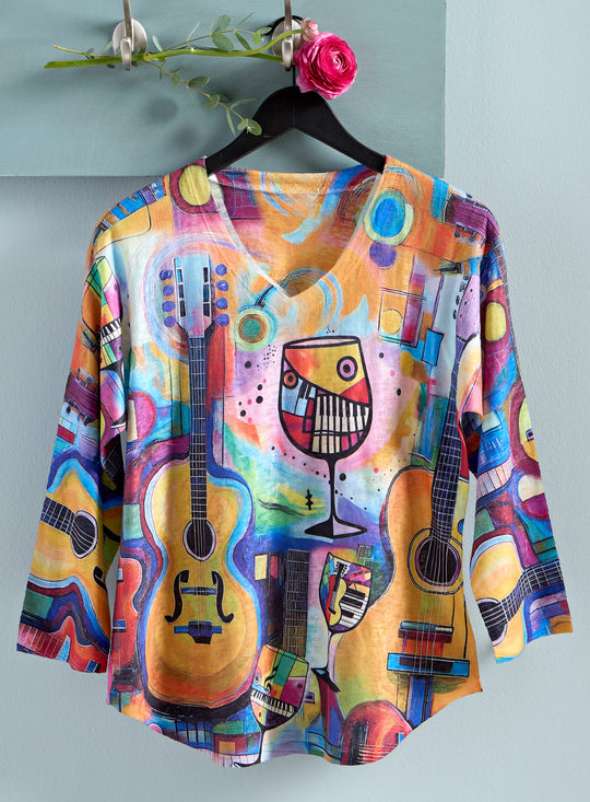 Cubist Café Music Top
