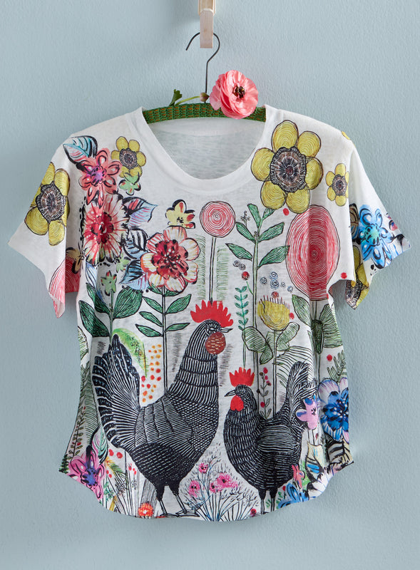 Free Range Floral Tee