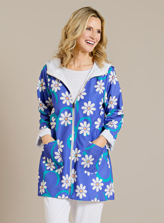 Daisy Chain Reversible Raincoat