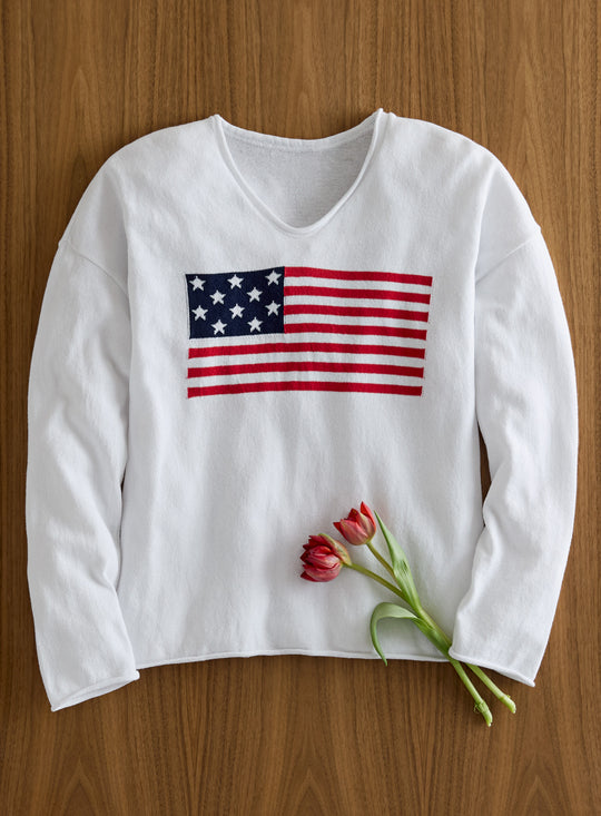 Stars & Stripes Intarsia Sweater