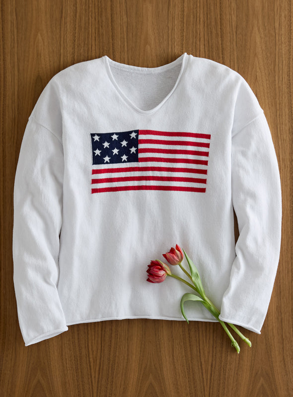 Stars & Stripes Intarsia Sweater