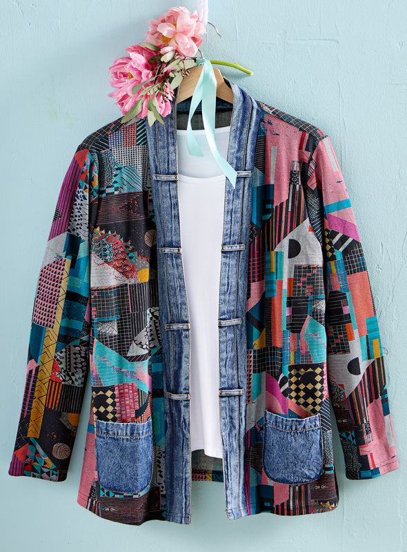 Flashback Denim-Detail Jacket