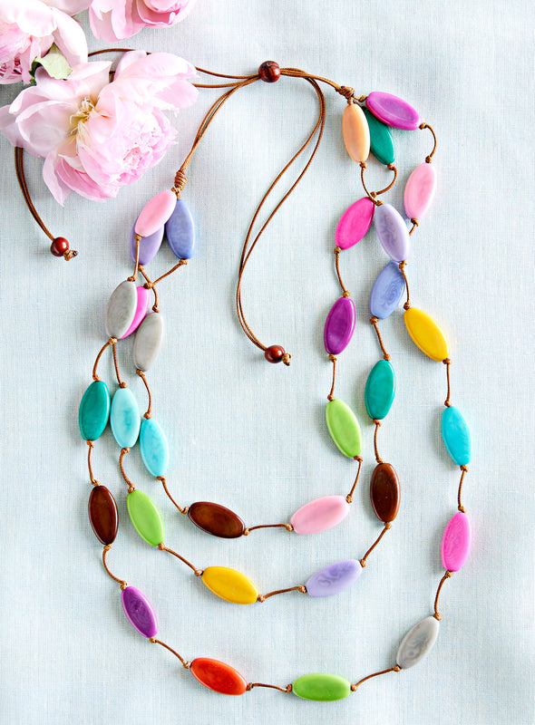 Three-Part Harmony Tagua Necklace