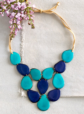 Cascade Tagua Bib Necklace