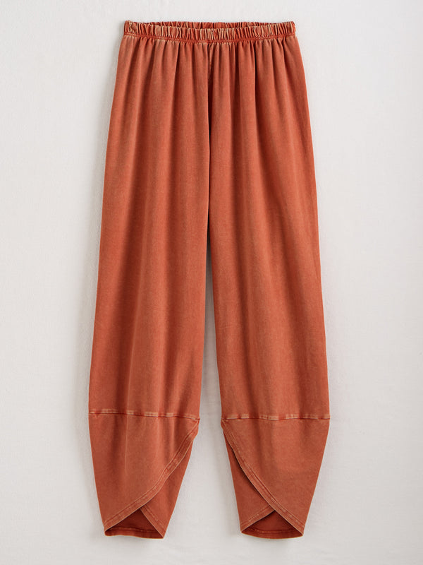Day to Night Lantern Pants — Rust
