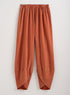 Day to Night Lantern Pants — Rust