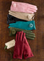 Posh Pom-Pom Faux Microsuede Gloves