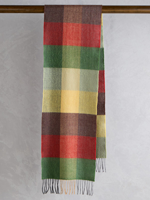 Tipperary Plaid Merino Scarf