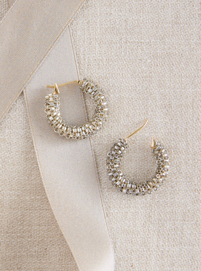 Color Loop Petite Hoops