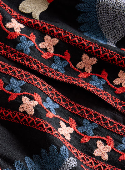 Folk Bloom Chainstitch Jacket