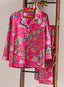 Deer Diary Long Sleeve Pajamas — Rose
