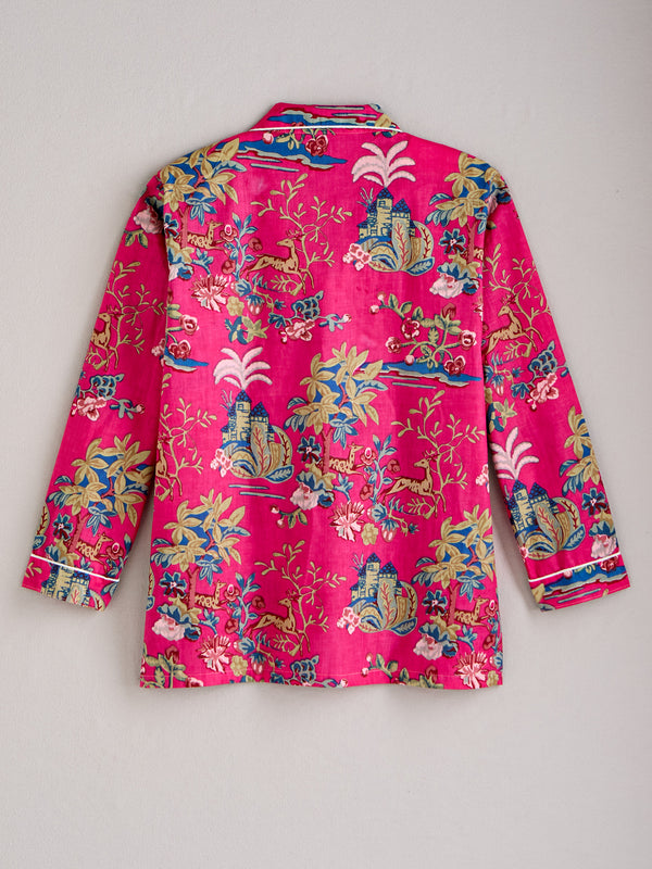 Deer Diary Long Sleeve Pajamas