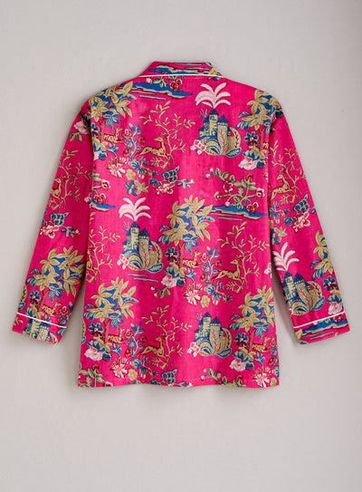 Deer Diary Long Sleeve Pajamas