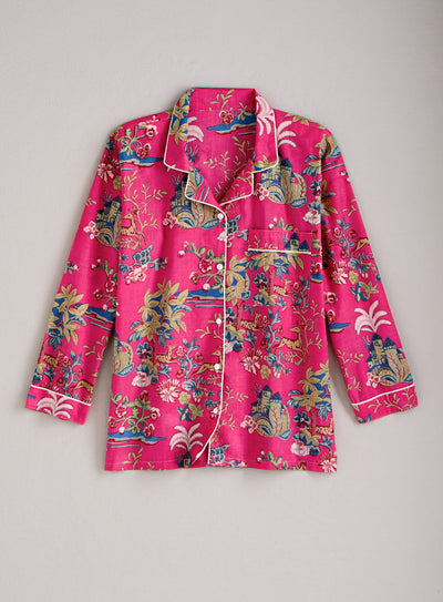 Deer Diary Long Sleeve Pajamas