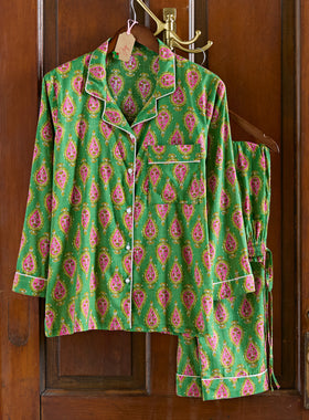 Paisley Parade Long Sleeve Pajamas