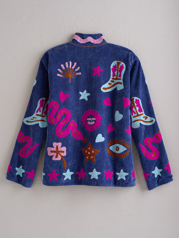 Lucky Charm Velvet Jacket