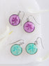 Five Doves Sand Dollar Earrings