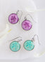 Five Doves Sand Dollar Earrings