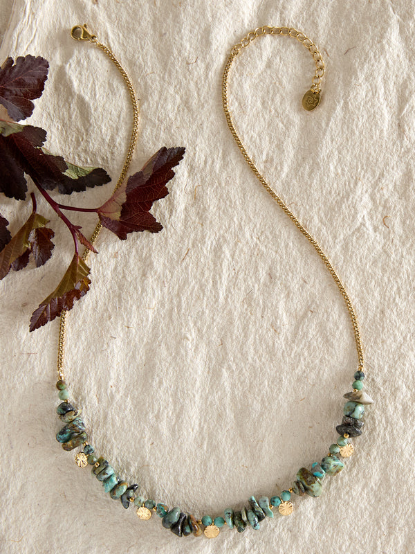 Green Earth Necklace — Green
