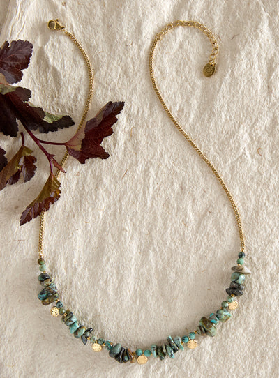 Green Earth Necklace — Green