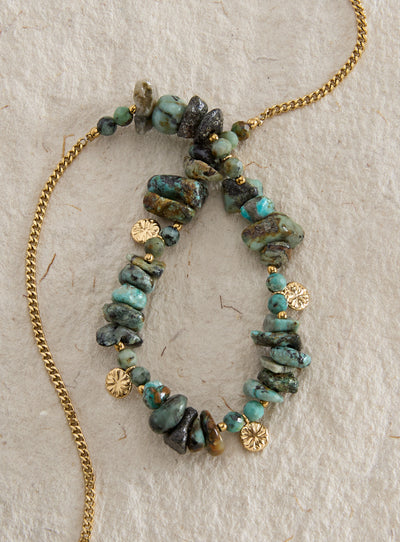 Green Earth Necklace — Green