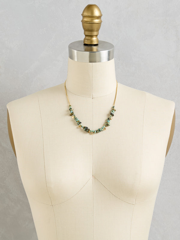 Green Earth Necklace — Green