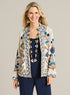 Ivory Bloom Chainstitch Jacket
