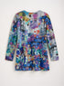 Cosmic Graffiti Top — Purple