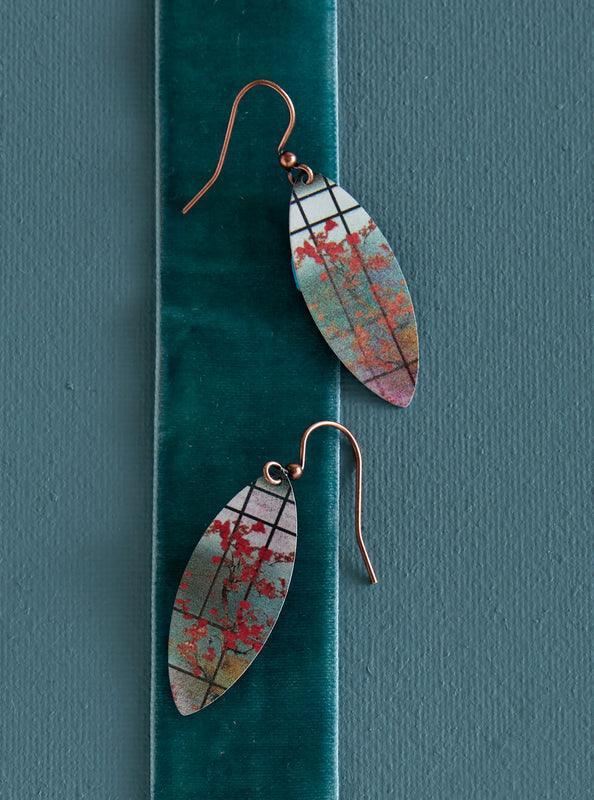 Cherry Blossom Shoji Earrings