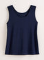 Sure Thing Dressy Tank — Navy
