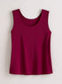 Sure Thing Dressy Tank — Wine