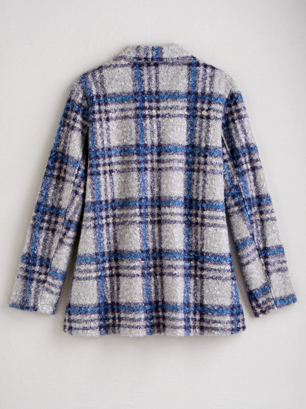 Après Plaid Bouclé Jacket