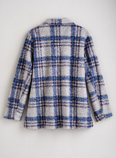 Après Plaid Bouclé Jacket