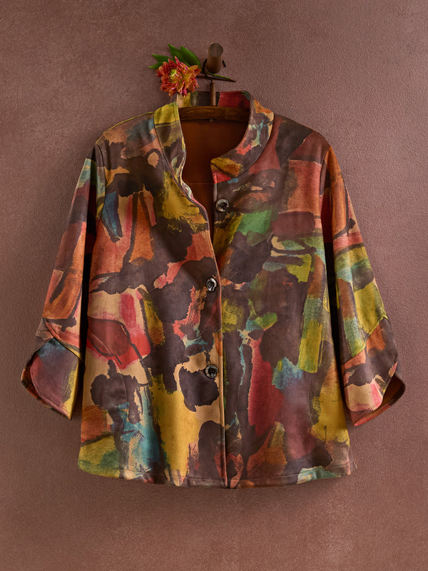 Last Light Ultra-Suede Jacket — Brown