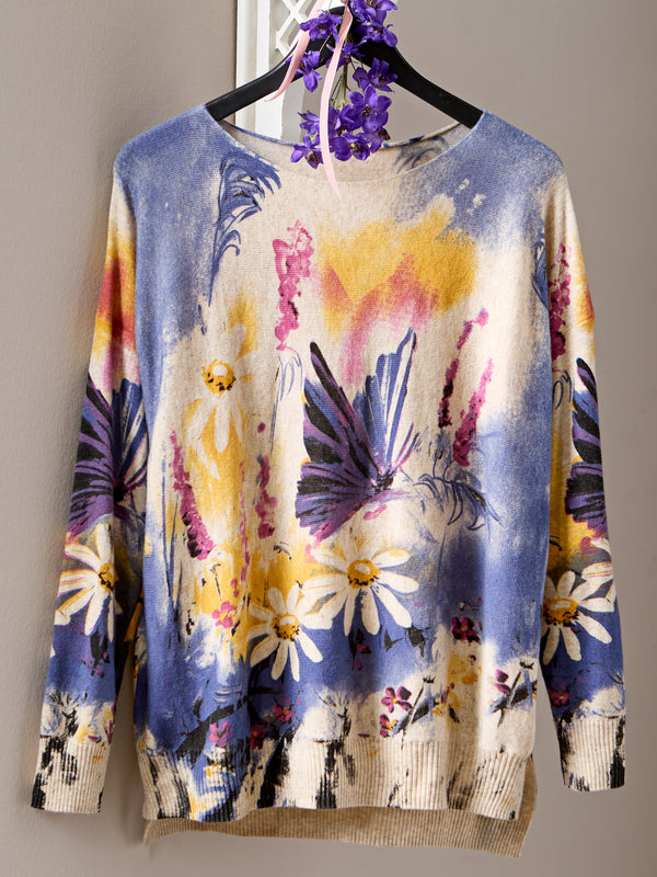 Flutter By Meadow Sweater — Butterflies