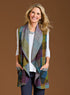 Northern Lights Plaid Fleece Vest