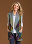 Northern Lights Plaid Fleece Vest